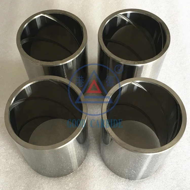 OEM&ODM wear-resistance corrosion-resistance tungsten carbide bushing hard alloy sleeve hard metal bearing bushing