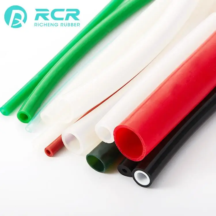 
Customized color transparent silicone rubber tubing for automobile 