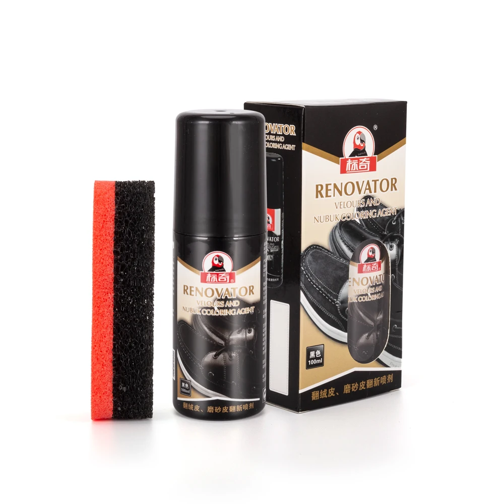 Factory Supply Leather Durable Sprayer Nourishing Coloring Agent Renew Freshener Suede Revive Agent Suede Nubuck Renovator