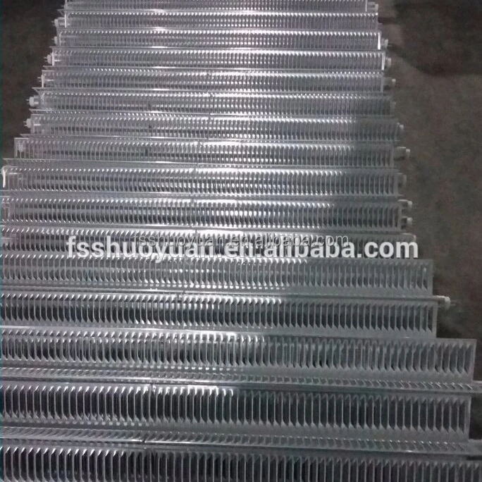 
Universal x shaped electric convection electric fin air heating element 