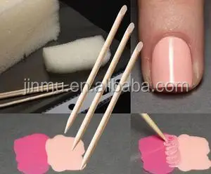 China high quality nail sticks disposable wood cuticle pusher