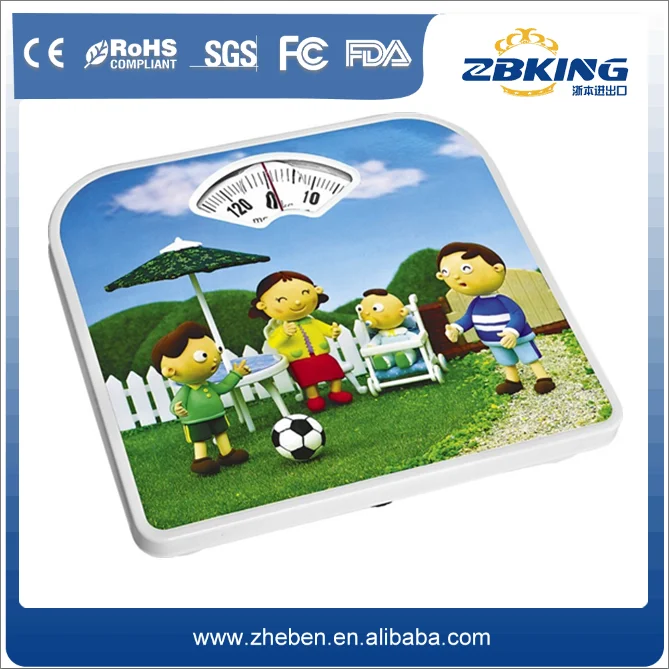 
2021 Cute pattern mechanical bathroom scale from manufacturer 