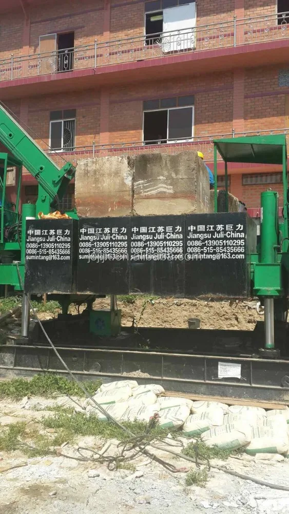 60ton, 80ton ZYS hydraulic static pile driver, hydraulic press pile driver for sale