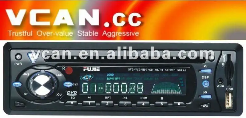 
Car DVD VCD CD MP3 MP4 player with RDS USB SD : CAD-5052 