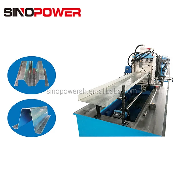 C Purlin Roll Forming Machine Light Steel Keel Roll Former Furring Channel Rollforming Machine