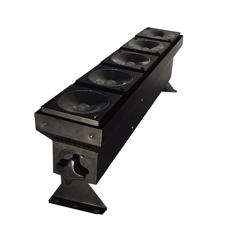 5pcs * 10W RGBW full color 5 heads linear bar led matrix wall wash light