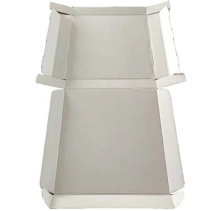 Китайский поставщик, коробки из гофрированной бумаги с принтом пиццы для упаковки