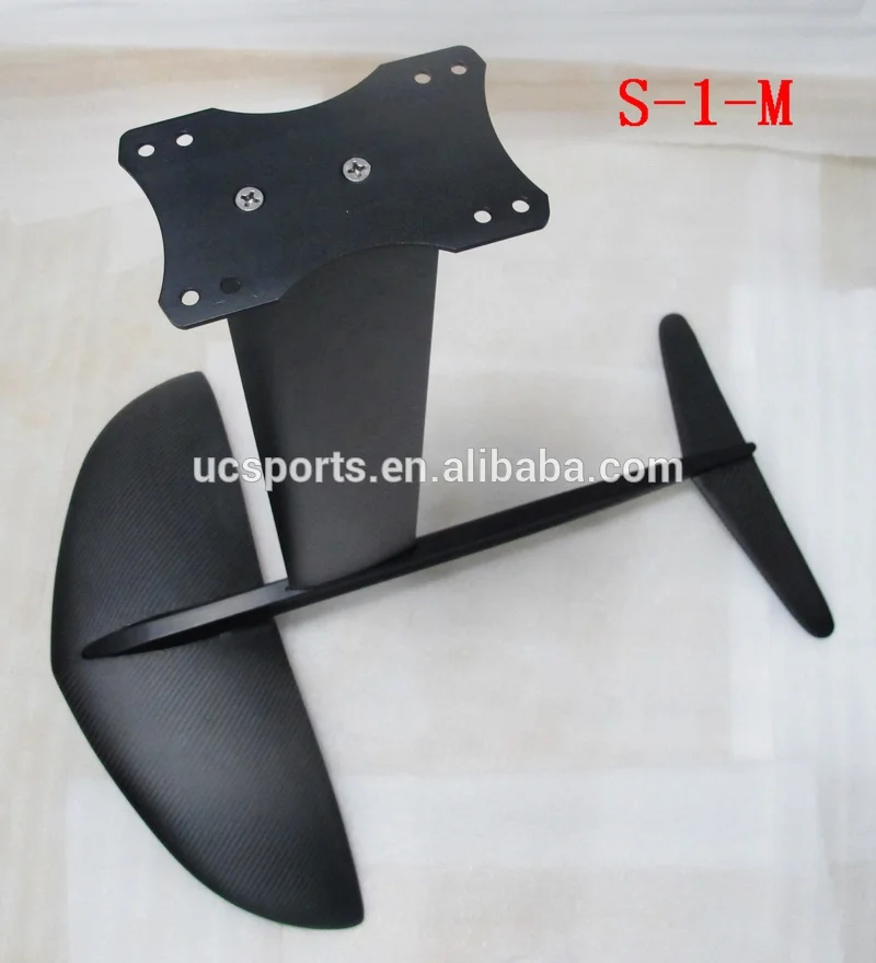 
Pure Carbon Hydrofoil Thicker Wings+Aluminum fuselage mast plate Foils for SUP Surfboards Kiteboards Hydrofoil for sale 