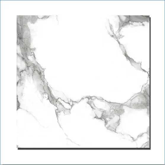 
800*800 polished glazed carrara marble look porcelain ceramic floor tile and wall tile 