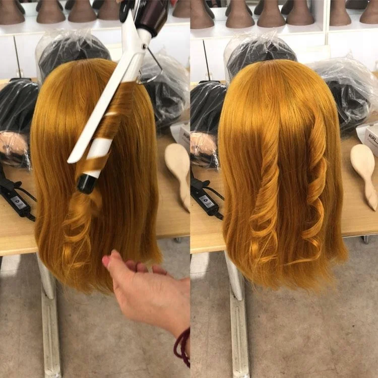 Rebecca wholesale female mannequin wig head training head for hairdresser