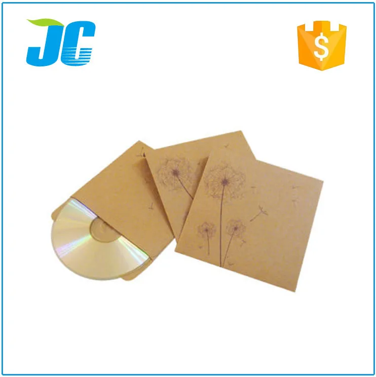 New Arrived Colored Fancy Window Design CD DVD Envelope