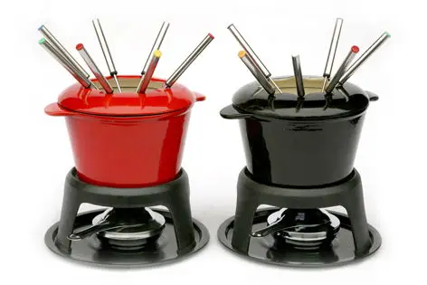 Christmas Cookware Best Swiss Fondue Cast iron Fondue de Chocolate