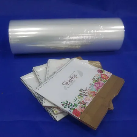 POF Center folded(Half tube) shrink film with different thickness