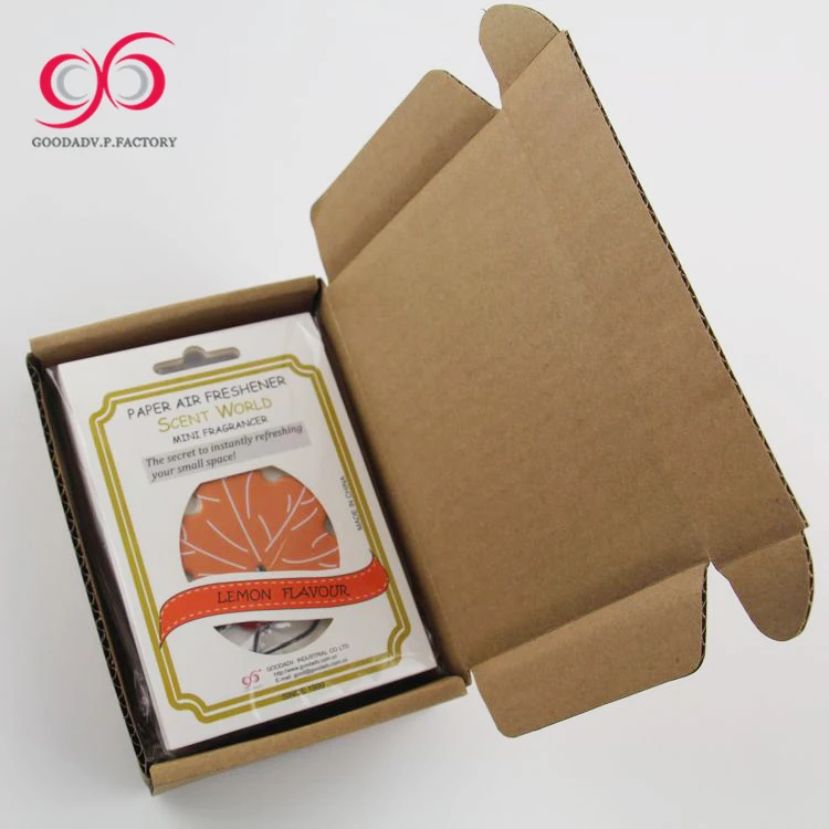 2019 3d absorbent paper car air freshener car care custom with your own logo for room/toilet/car