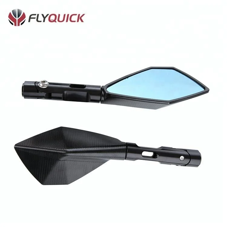 SF-078 Universal Motorcycle Parts CNC Convex Mirror Motorcycle Rearview Mirror