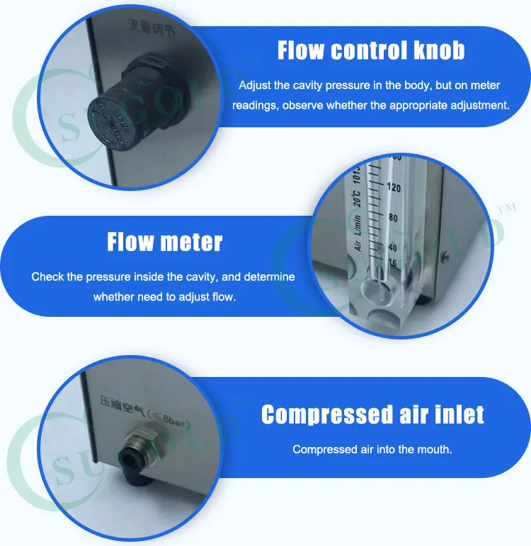 Lab Equipment Zjsj-008 Compressed Air Sampler Collector
