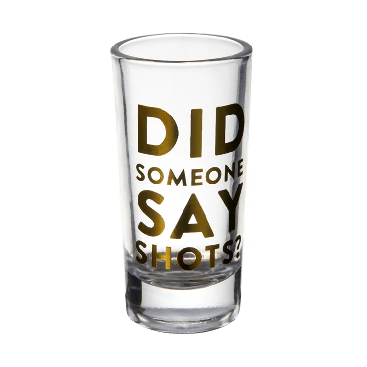 2oz custom chinese mini jagermeister whisky shot glasses