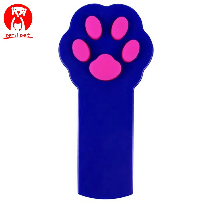 New Creative Cat Stick Toy Footprints Paw Print Cat Supplies Led Infrared Laser Funny Cat Pen