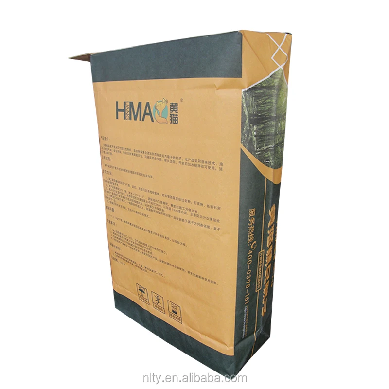 gypsum powder 25kg 50kg bag cement paper bag paper sacks multiwall paper bag