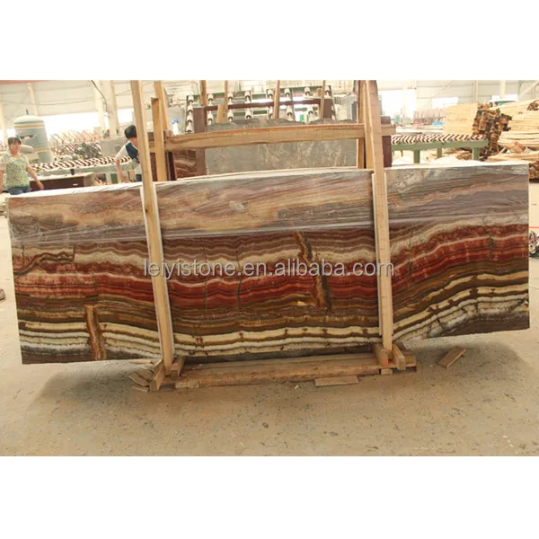 
Imported blocks fantastico onyx cut slab marble stone 
