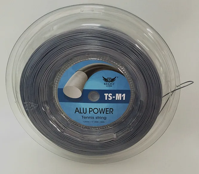 
high quality alu power string tennis for 1.25mm/17 200m 