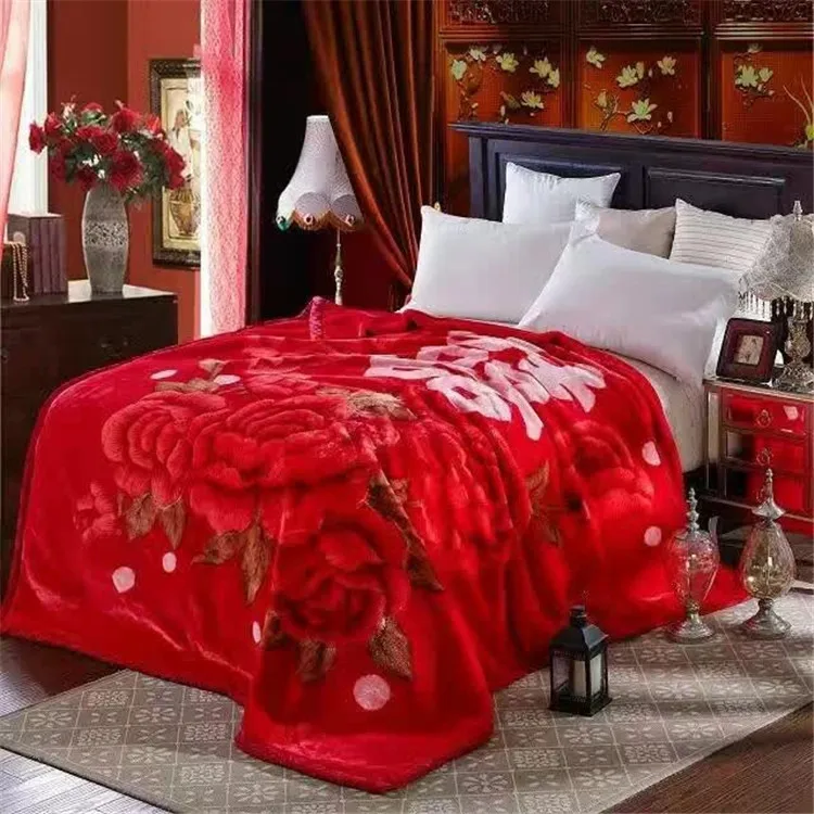 100% Polyester Personalized Modern Printable Sublimation Custom Heavy Dubai Blanket