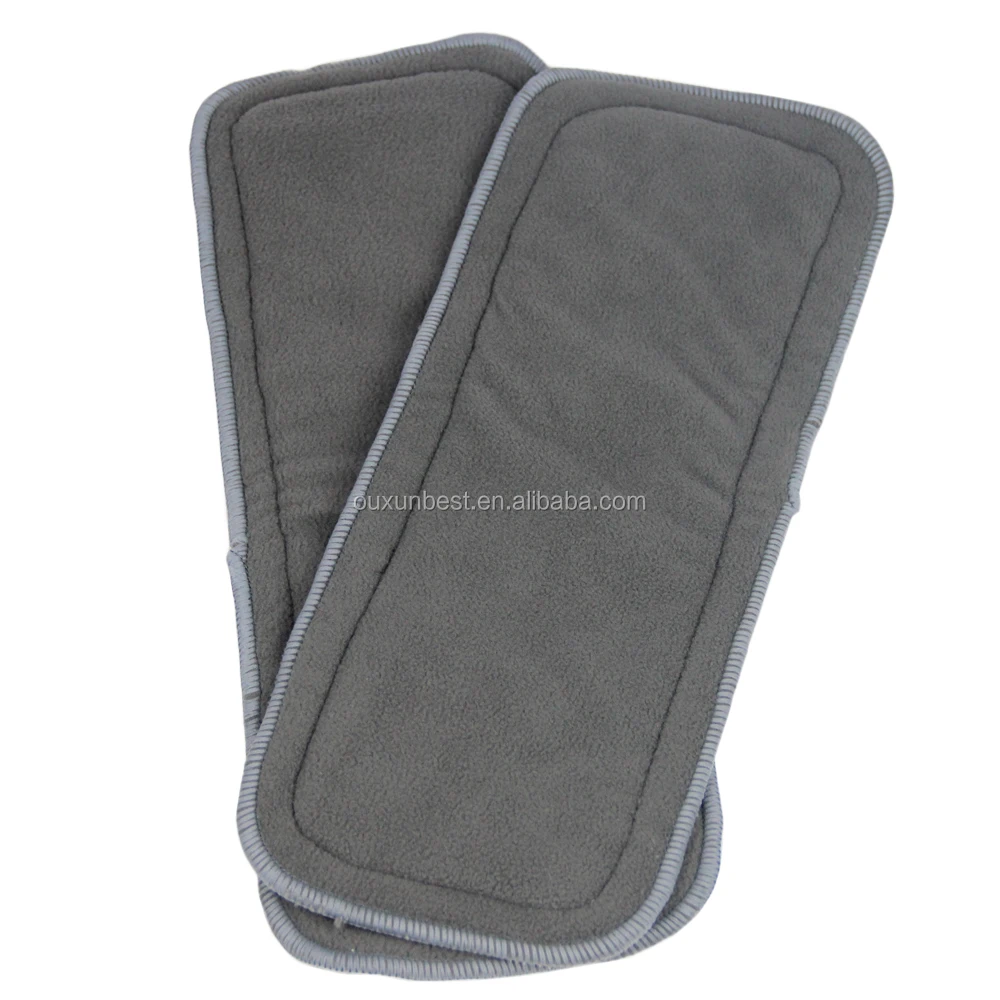  Многоразовые подгузники Natucare с бамбуковым углем для карманных подгузников и чехлов