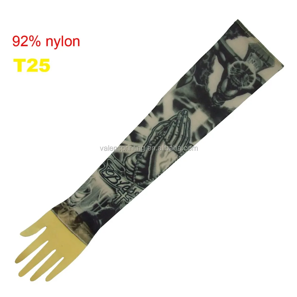 Tattoo Sleeves Set Arts Temporary Fake Slip On Tattoo Arm Sleeves