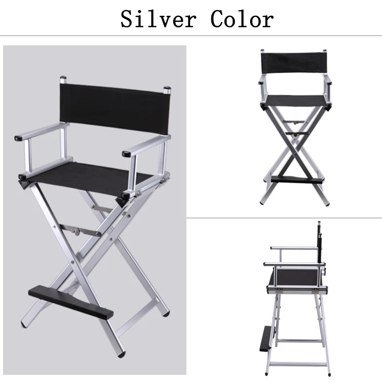 Top quality folding aluminum chair for make up