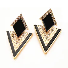 EA242 Fashion accessories chromophous sparkling multicolor stud earring ci TM- 5