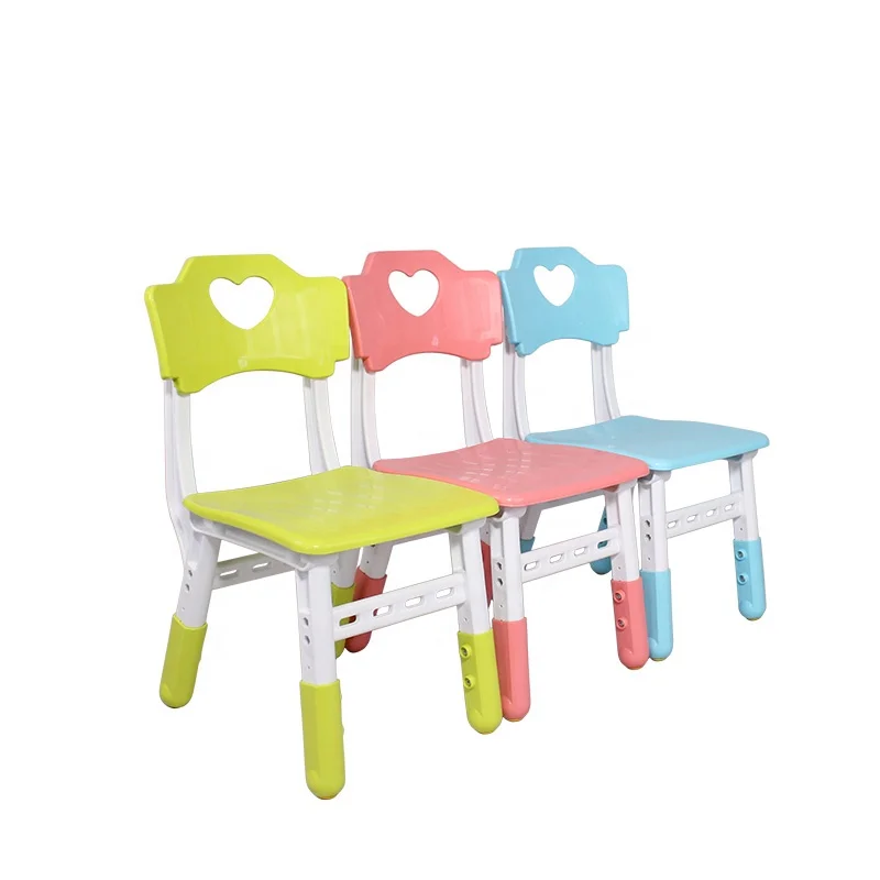Детская мебель из пластика, регулируемая высота 26/28/30 см