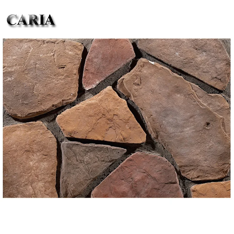 Искусственный цементный камень для стен в рустикальном стиле