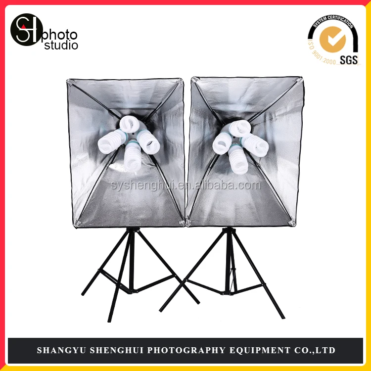 
Photographic equipment 2 x Continuous Light Kit soft box Photo Studio kit 