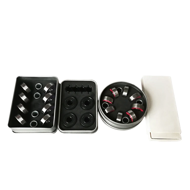 608RS Rainbow Titanium Ceramic Bearing for skateboard longboard scooter