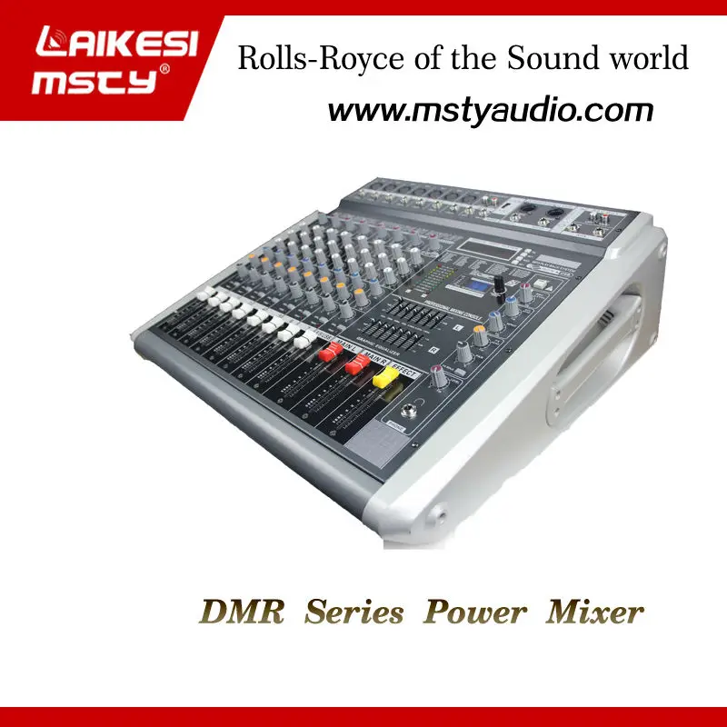  Новый аудио микшер DMR800D power 500Wx2
