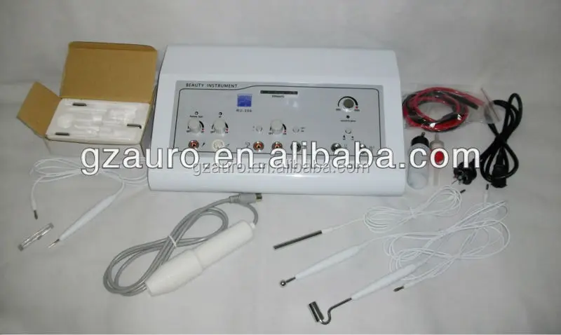 AU-506 5 in 1 High Frequency Ultrasonic Galvanic Facial Machine for Salon Use Facial Treatment