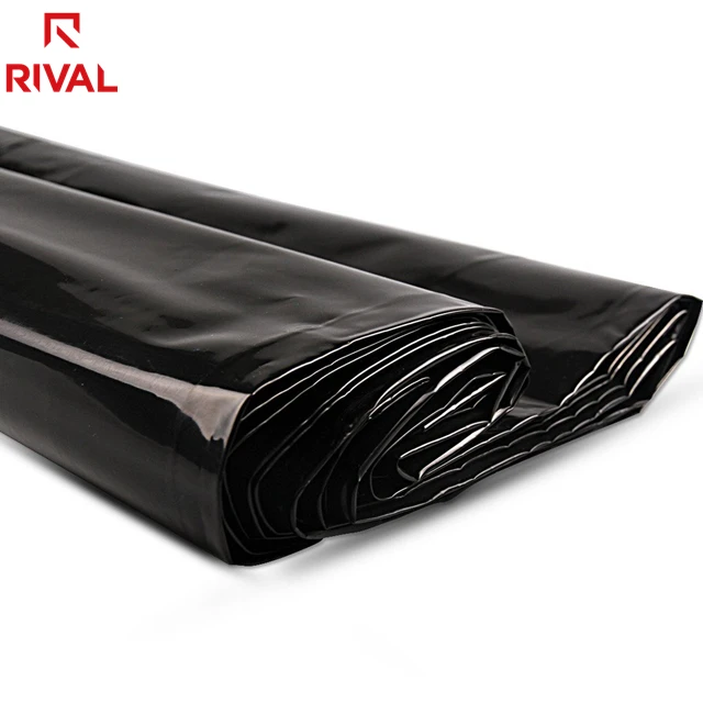 Rival custom black agriculture commercial pe greenhouse plastic film with uv stabilizer