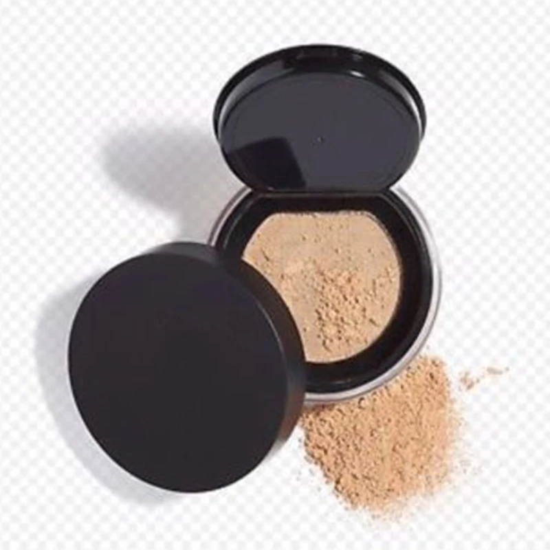 Wholesale Custom Shimmer Cosmetic Beauty Make Up Highlighter Loose Powder Private Label Makeup Round Loose Powder
