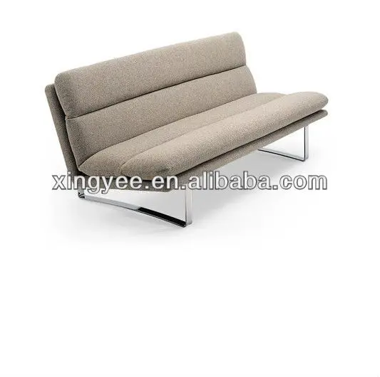 
Modern furniture indoor benches leather fabric waiting room commercial long sofa bench 