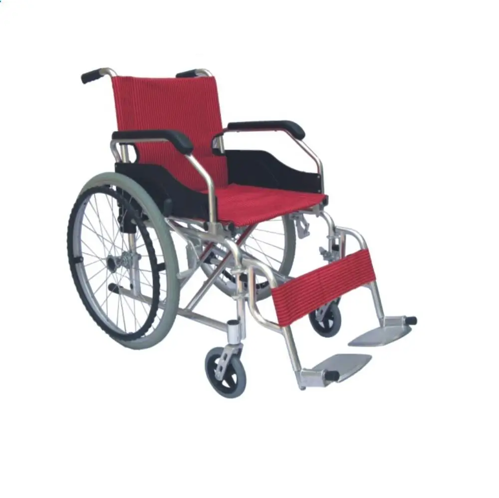 hot sales aluminum economic folding medical equipment rehabilitation therapy supplies manual wheelchair