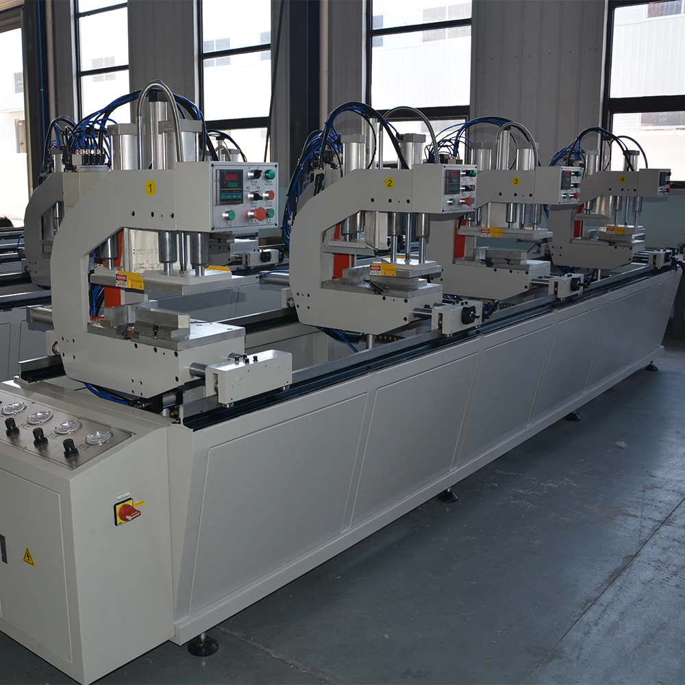 Factory Sale PVC Window Making Machine Four Head uPVC Window Welding Machine