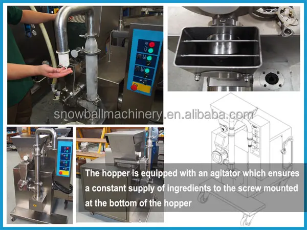 Gelato Ice Cream Fruit Mixer, Fruit Gelato Making Machine,Gelato Fruit & Nuts Feeder for Ice Cream Factory Equipment