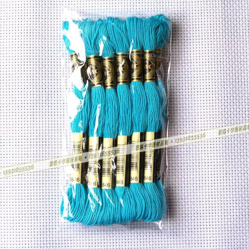 Wholesale JMG cotton cross stitch thread supply cross stitch materials