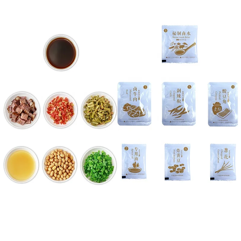 
Suitable for everyone to eat healthy low-calorie Chinese food Guilin rice noodle bowl shirataki noodles 