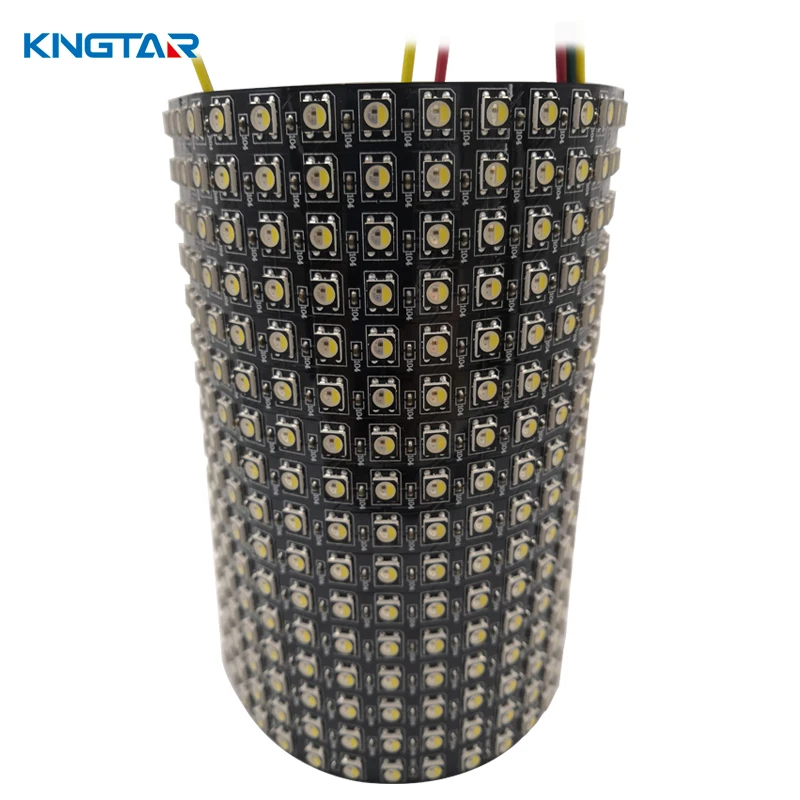 
Wholesale RGBW 16x16 DC5V high resolution flexible led matrix display module 