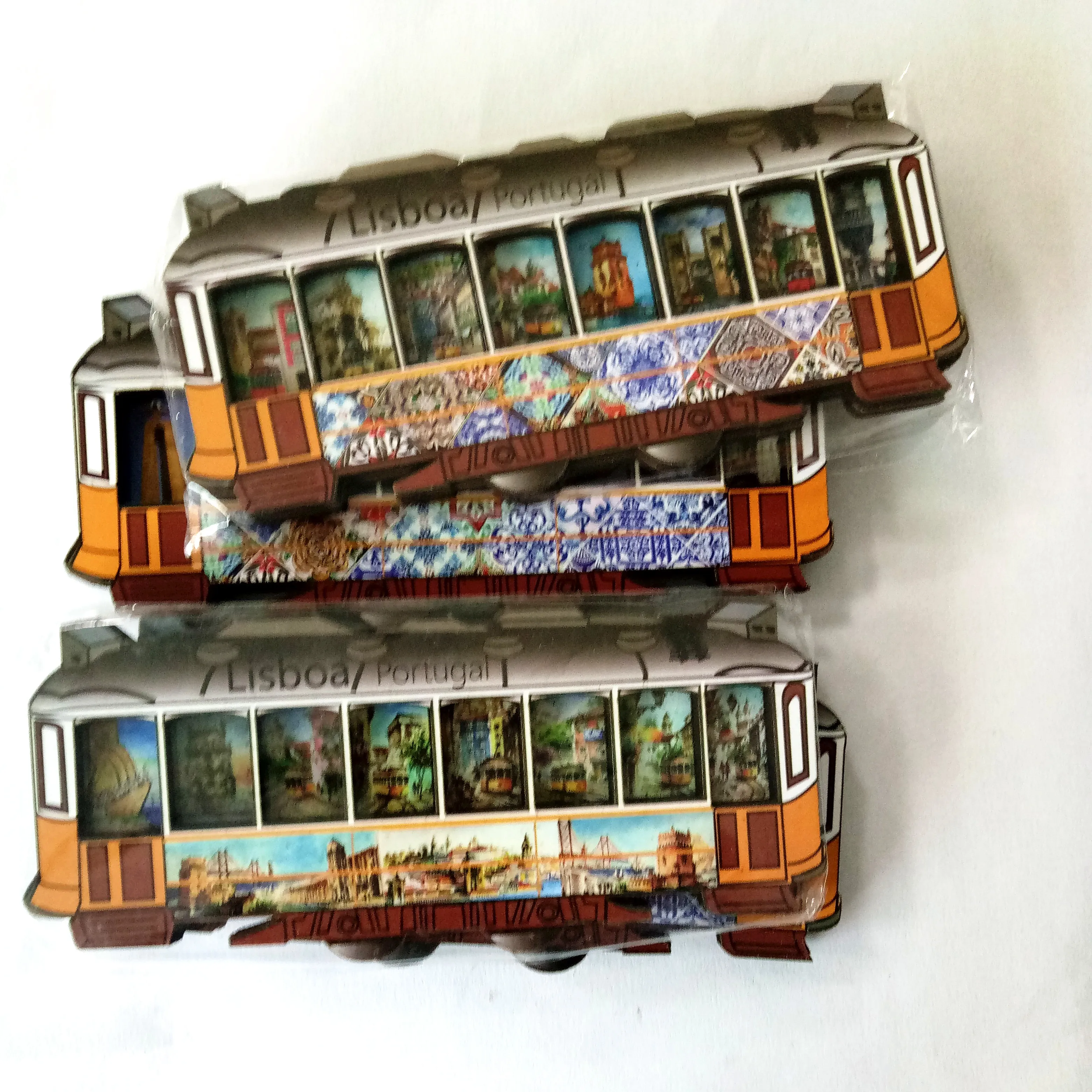 Factory Supplier Promotional Customized Souvenir 3D Printing Wooden Fridge Magnet