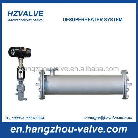
Steam venturi desuperheater 