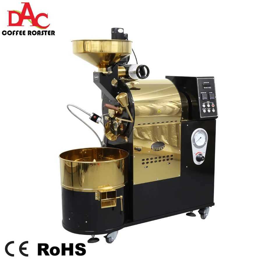 Длительный срок службы 3 кг газового типа, коммерческий кофейник для кофейни