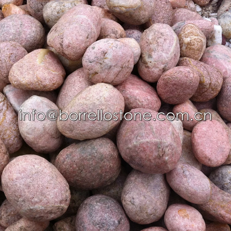 basalt tumbled stone rocks boulder