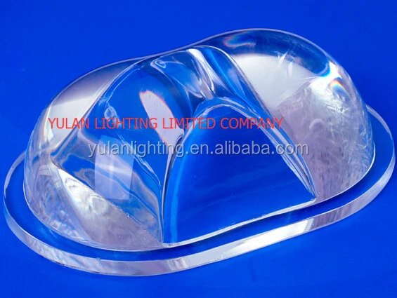 
Optical COB LED Glass Lens for 20W 30W 50W 100W 120W High Power street light 